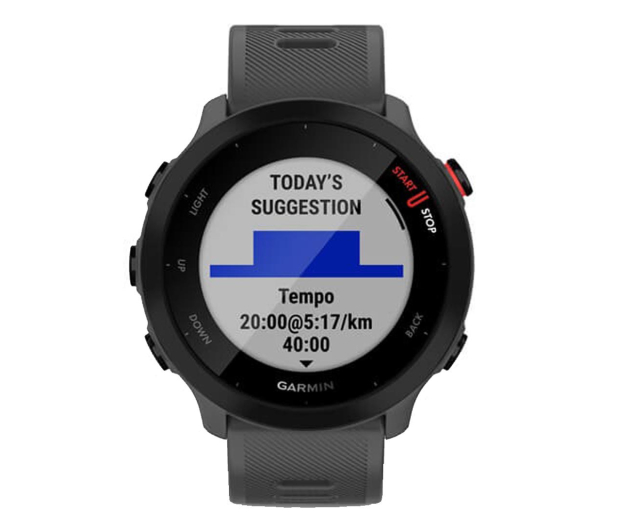 Garmin Forerunner 55 42mm grafitowy - 658940 - zdjęcie 2